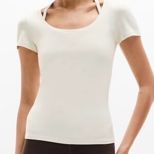 NWT Athleta Transcend Scoop Tee